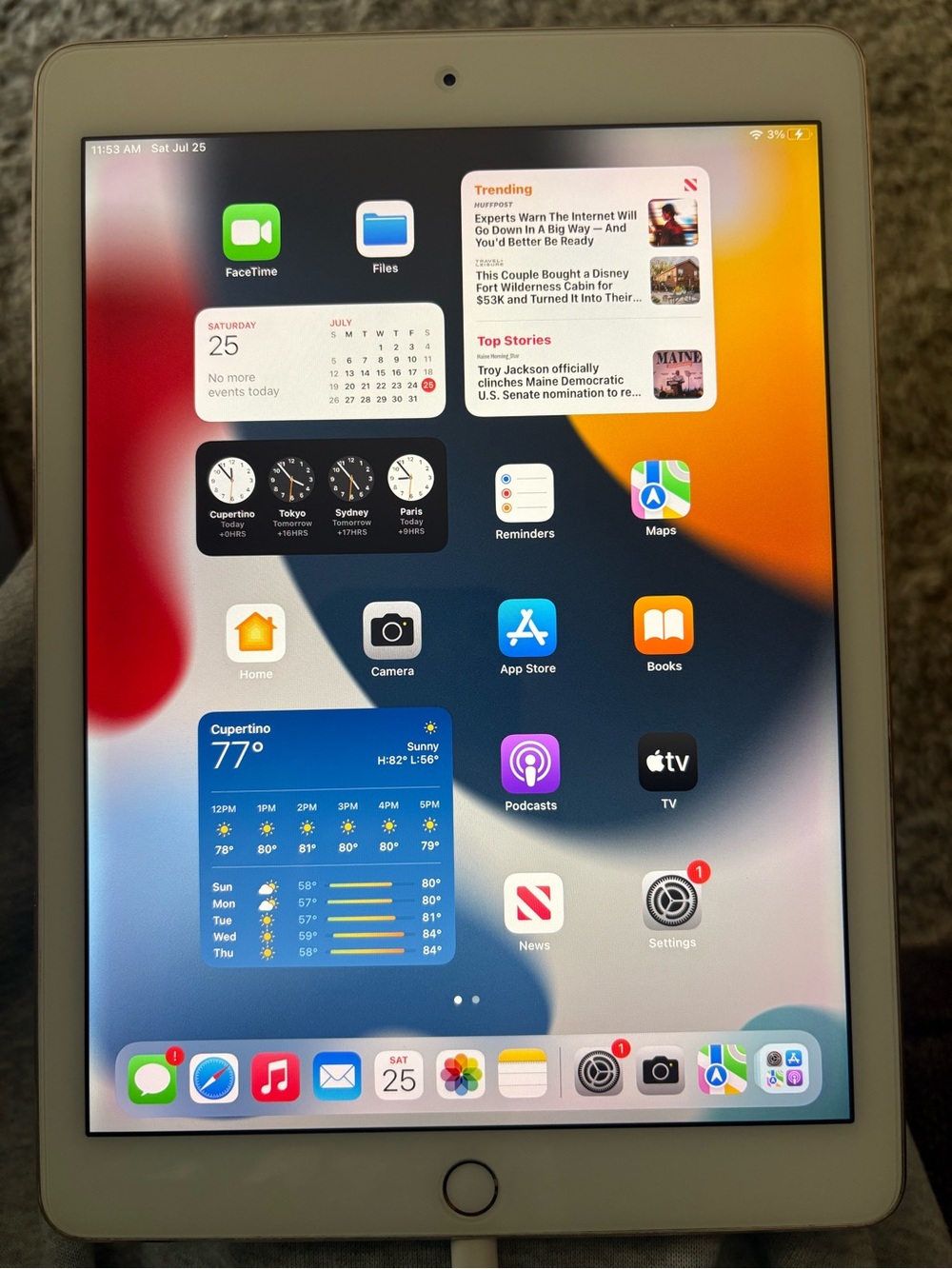 Apple iPad Pro (9.7-inch) Storage: 128GB Color: Rose Gold